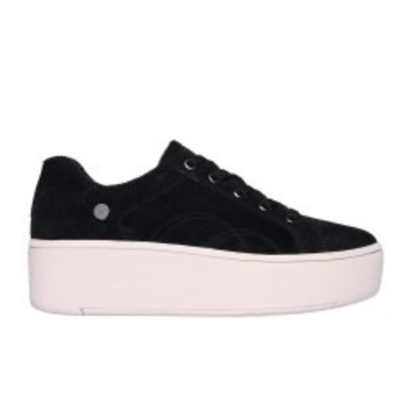 SKECHERS x MARTHA STEWART Black platform sneakers - Picture 3 of 12